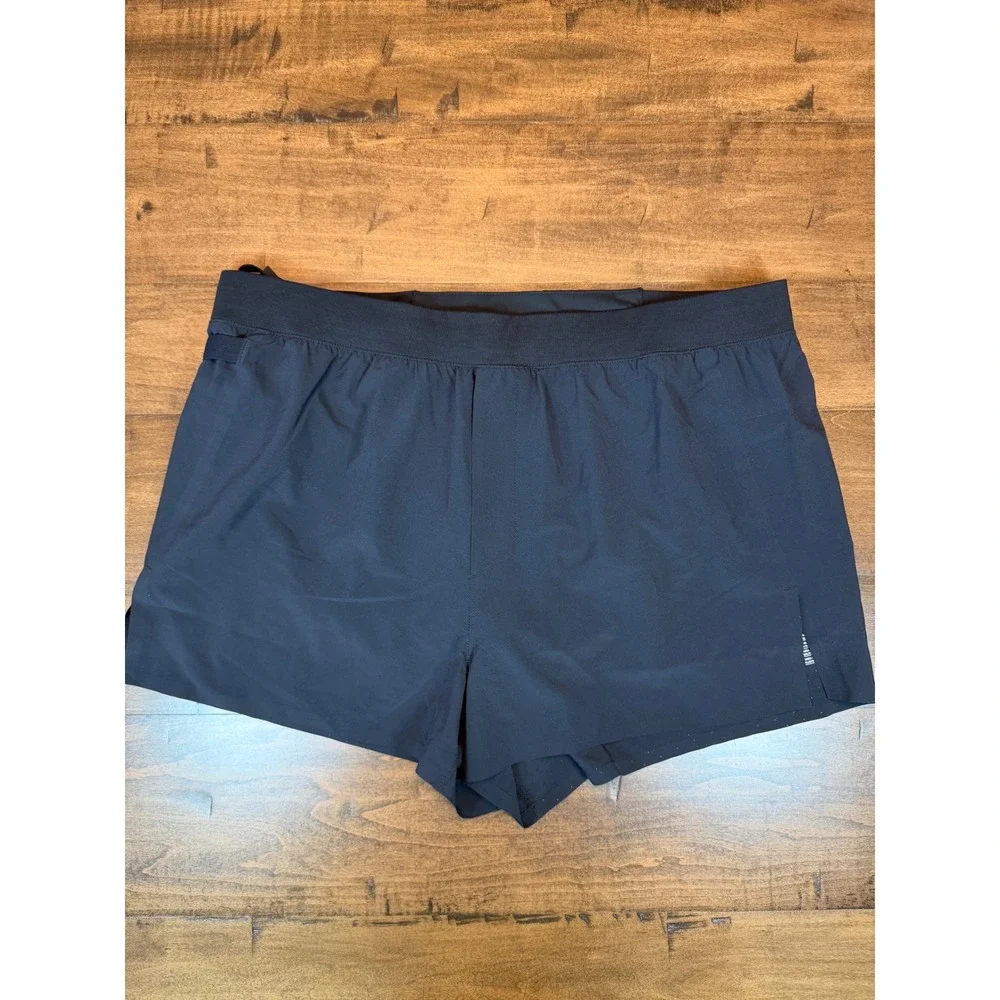 Ten Thousand Distance Shorts Mens Large Black Running Training  5 Inch NWOT